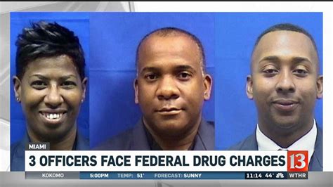 3 Miami officers involved in drug scheme facing federal charges | wthr.com