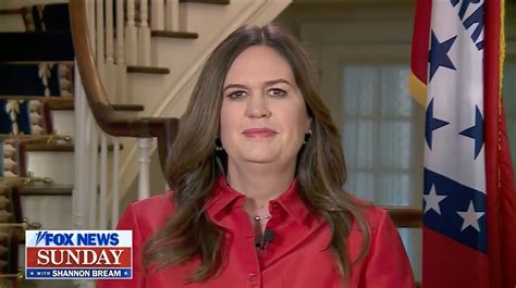 Sarah Huckabee Sanders won't say if she'll back Trump in 2024