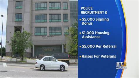 Baltimore Police Department announces attention, recruitment bonuses ...