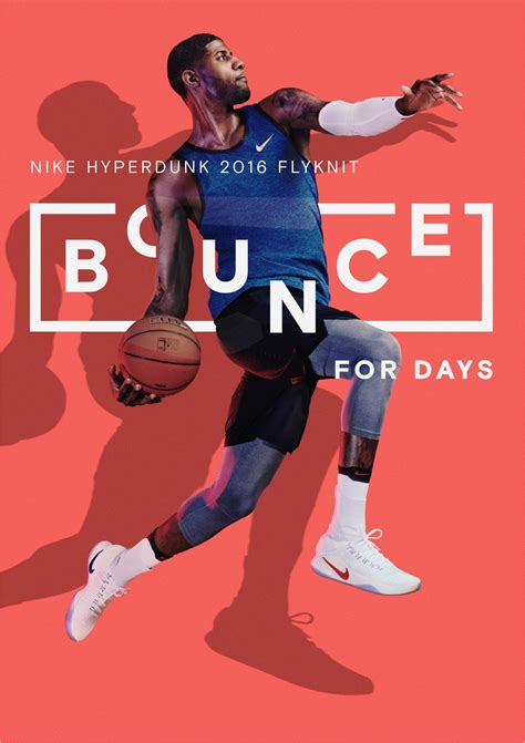 Nike Bounce For Days Product Poster Example - Venngage Poster Examples