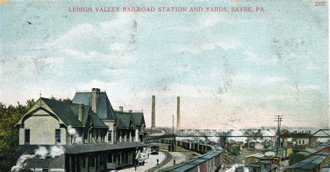 The National Railroad Postcard Museum: Sayre, Pennsylvania