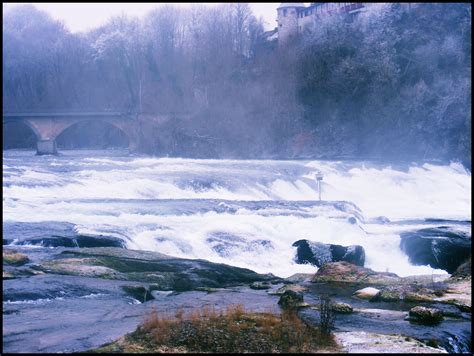 Beautiful winter, beautiful Rheinfall, beautiful Switzerland! | Natural landmarks, Nature, Landmarks