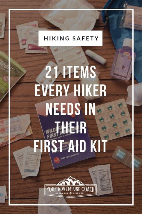 Free First Aid Kit Checklist For Hikers | First aid, Hiking first aid kit, Backpacking tips