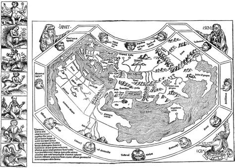 Ptolemaic World Map, 1493 Painting by Granger - Fine Art America