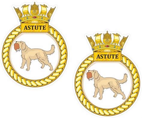 Zen Graphics - HMS Astute (S119), emblem Sticker