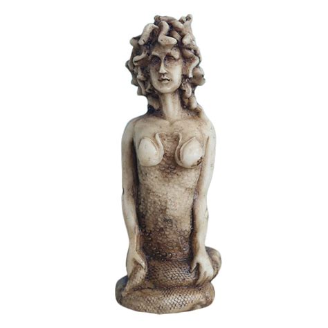 Buy YARNOW Medusa Statue Fish Tank Decorations Resin Medusa Statue Ancient Egypt Reptile ...