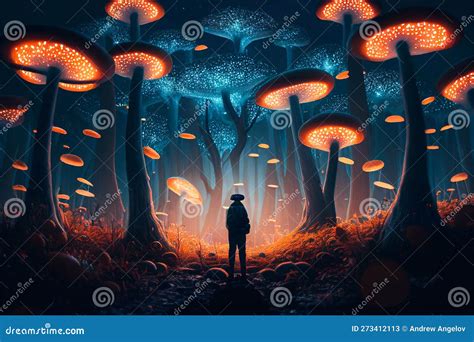 Realistic Cartoon Illustration of a Mushroom Cloud from a Nuclear ...