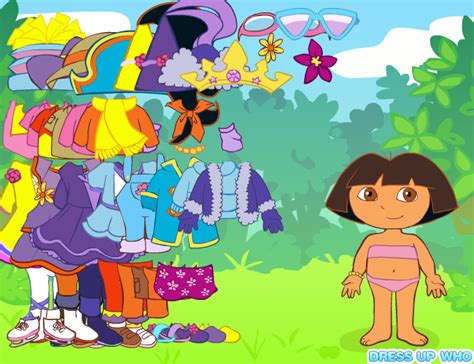 Dora the Explorer Dress-Up : DressUpWho : Free Download, Borrow, and Streaming : Internet Archive