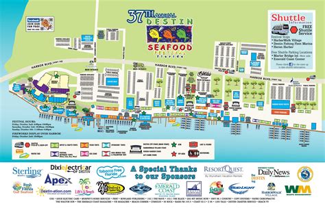 Map Destin Florida Attractions - Share Map