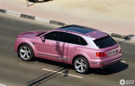 Passion Pink Bentley Bentayga Shows Up in Dubai, Offends Purists ...