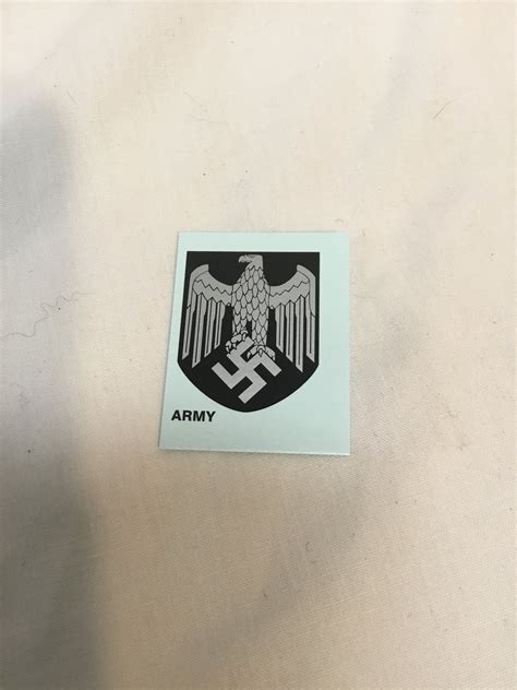 German Army Helmet Decal ( Reproduction ) – Roy's Army Surplus ...