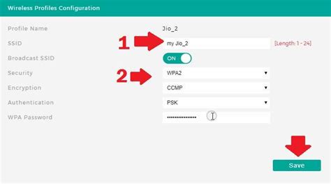 Jio Giga Fiber Router WiFi Password and Name Change