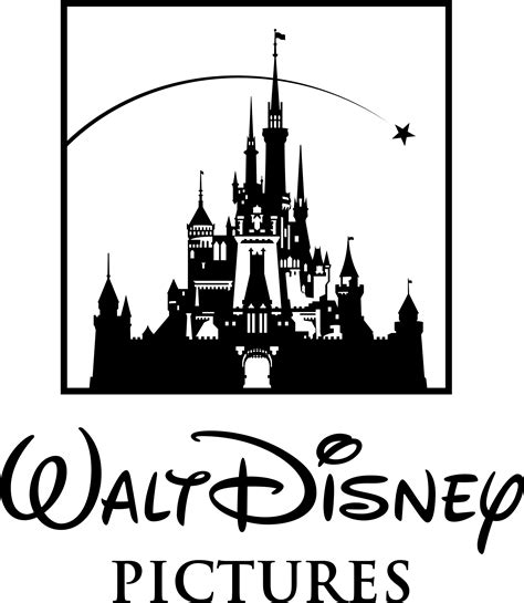 Disney Logo Black And White