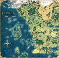 Faerun | Dnd world map, Fantasy world map, Forgotten realms