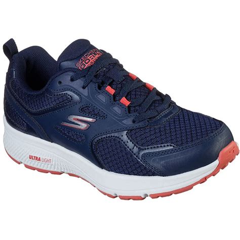 Skechers Women's Go Run Consistent Running Shoes Navy / Pink | oneills.com