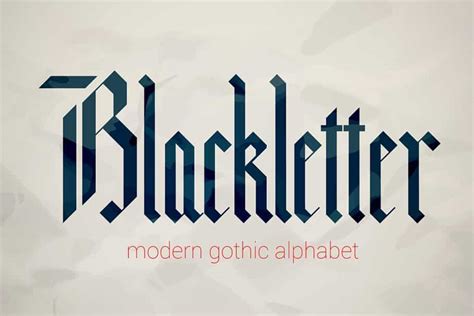 17+ Best Blackletter & Gothic Fonts (Free & Premium)