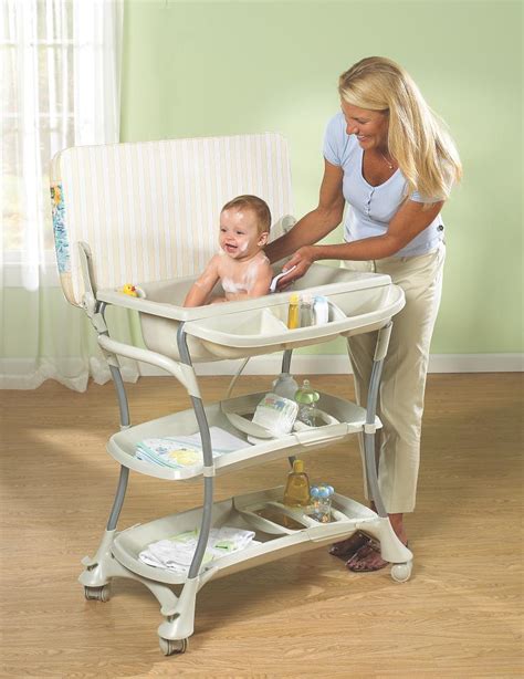 Primo EuroSpa Baby Bath and Changing Table Combination, Honey/Cream: Amazon.ca: Baby