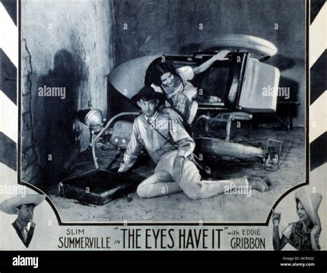 EYES HAVE IT, THE, Slim Summerville, 1932 Stock Photo - Alamy