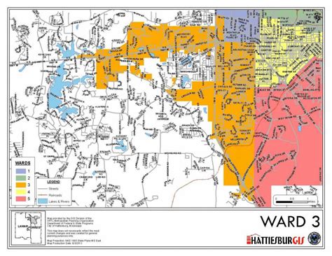 Ward Maps - City of Hattiesburg