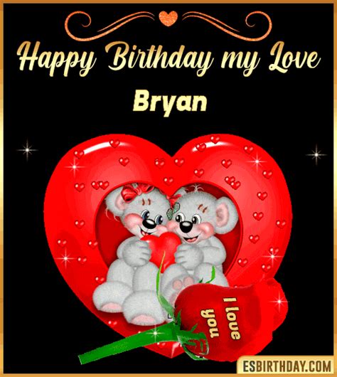 Happy Birthday Bryan GIF 🎂 Images Animated Wishes【28 GiFs】