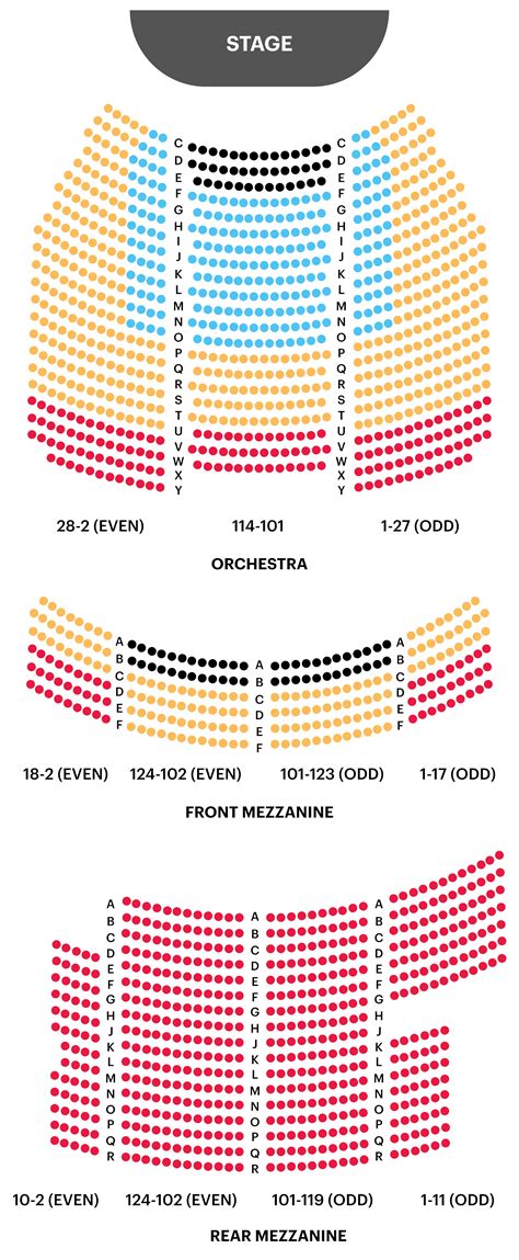 Coronado Theater Seating Chart