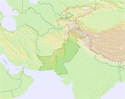 Pakistan Weather Map | Time Zones Map