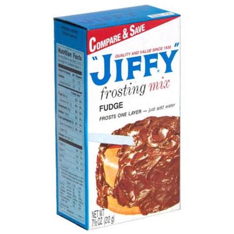 Jiffy Fudge Frosting Mix, 7.5 OZ - Kroger