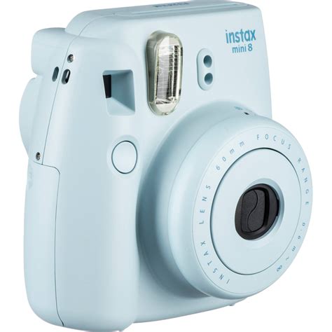 FUJIFILM instax mini 8 Instant Film Camera (Blue) 16273439 B&H