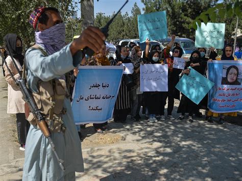 Photos: Afghan Women Are Protesting For Their Rights | NCPR News