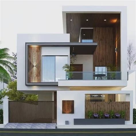 Duplex House Elevation Design at ₹ 4000 in Ghaziabad | ID: 21842203488