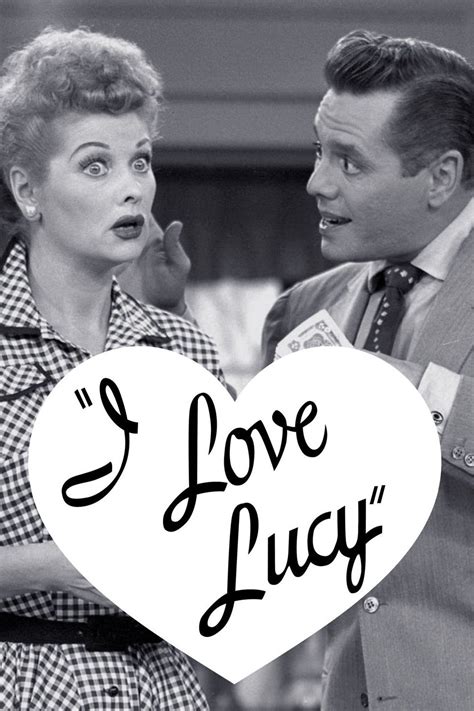 I Love Lucy Logo Black And White