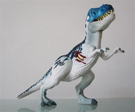 Tyrannosaurus rex (CamoXtreme series, Arctic version, Jurassic Park 3, by Hasbro) | Dinosaur Toy ...