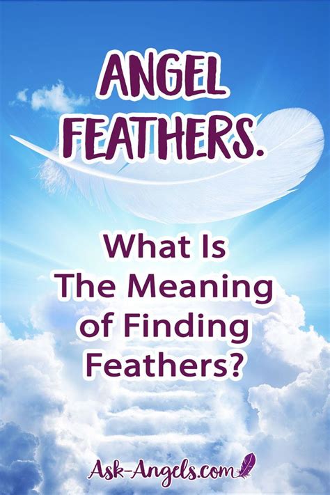 Learn Angel Feather Meanings – What Do White Feathers Mean? | Manifesting wealth, Meant to be ...