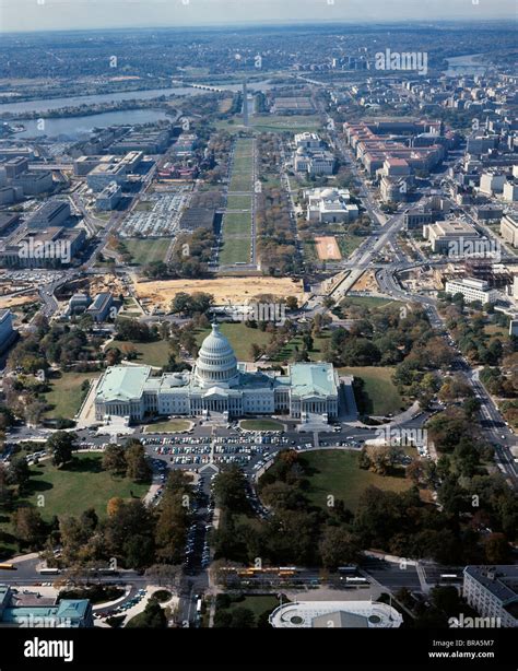 Washington Dc Capitol Aerial Stock Photos & Washington Dc Capitol ...