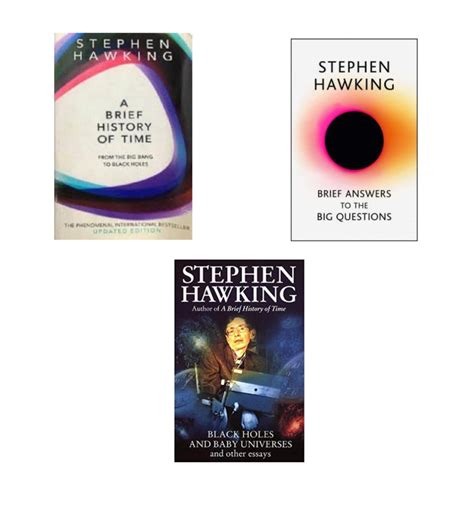 Set of 3 Stephen Hawking books – OnlineBooksOutlet