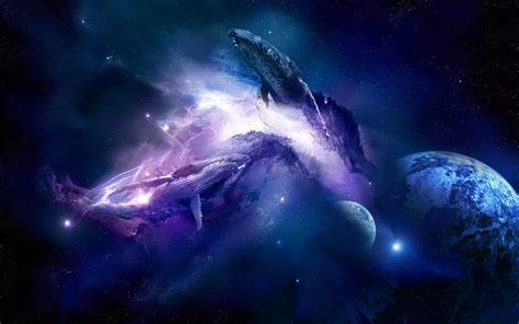 #space #whale #1080P #wallpaper #hdwallpaper #desktop | Space desktop ...