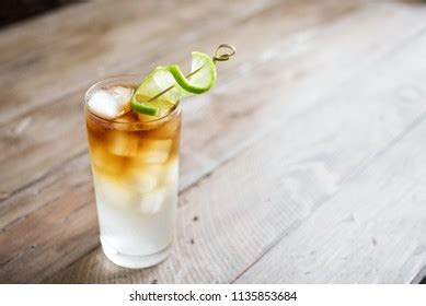 Dark Stormy Rum Cocktail Ginger Beer Stock Photo 1135853684 | Shutterstock