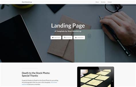 Start Bootstrap - Free Bootstrap Themes and Templates