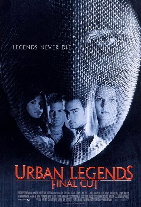 Urban Legends: Final Cut Movie Poster (#2 of 2) - IMP Awards