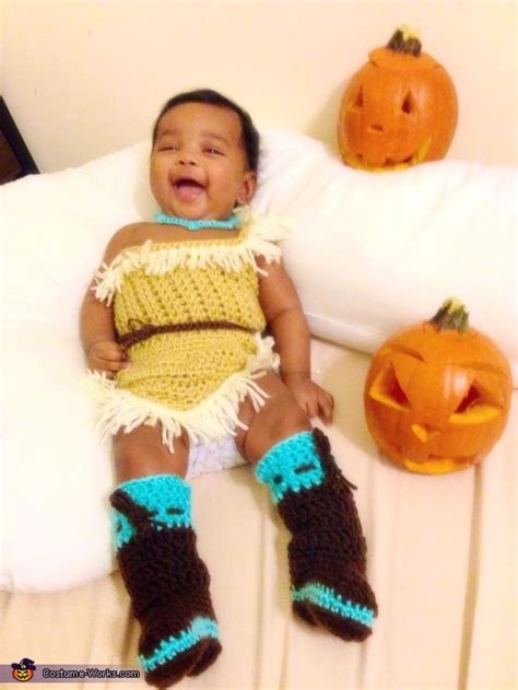 Pocahontas Baby Halloween Costume | Last Minute Costume Ideas