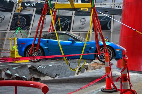 National Corvette Museum to Restore 3 of 8 Sinkhole Vettes - autoevolution