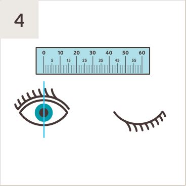 Pupillary Distance Ruler | Zenni Optical