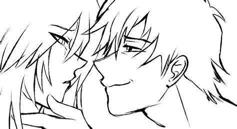 Kiss Animation attempt with two Of my Ocs D: STILL NO CONTACT DAMNIT, ITS HARD TO ANIMATE ANIMU ...