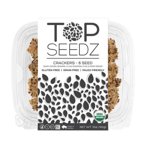 Top Seedz 6 Seeds Crackers - Foodland