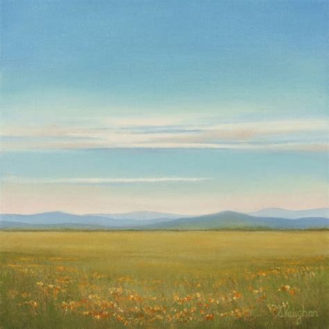 Dramatic Sky Fields of Grass Print of Oil on Canvas Painting Scenic ...