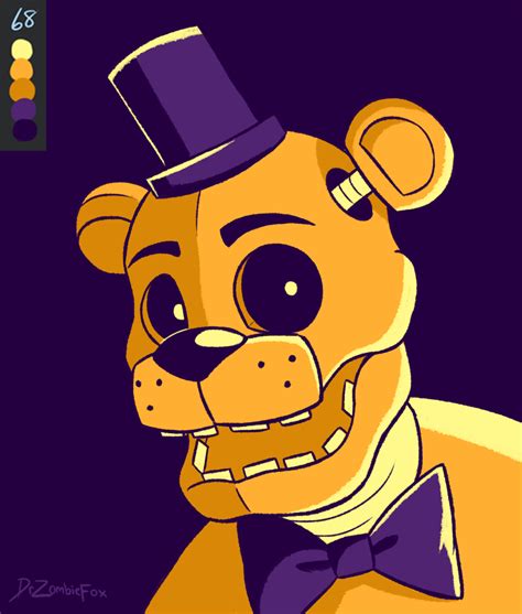 Palette challenge #1- Fredbear by DrFoxes on DeviantArt