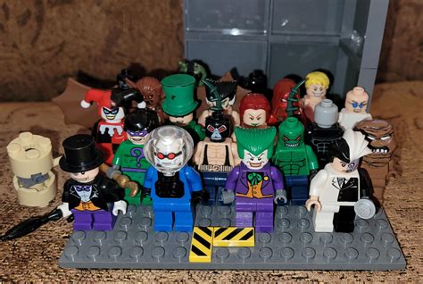 All of my LEGO Batman The Videogame villains. Including official ...