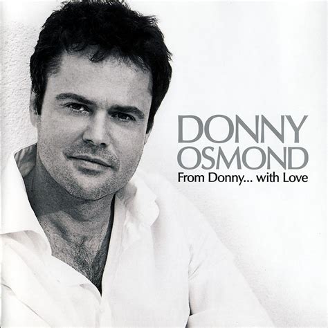 Donny Osmond - From Donny... with Love Lyrics and Tracklist | Genius