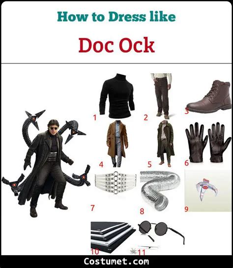 Doc Ock/Doctor Octopus Costume for Halloween