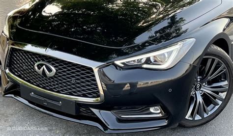 Used Infiniti Q60 Coupe Luxury Black Edition GCC Specs 3.0L Twin Turbo ...